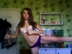 Flexible Russian girl