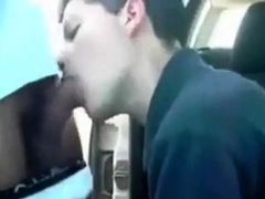 Sucking A Cock Seated In His Car