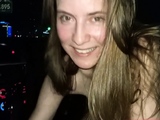 Sexy babe gives head in Audi at night Part I