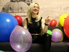 leatherlove katya in latex popping balloons xxx video