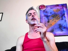 Daddy Richard Lennox smokes while taunting his stepson