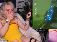 Blonde Teen Solo Masturbating On Webcam