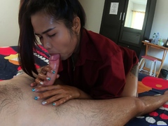 Big Ass Thai Bar Girl Massage Blowjob