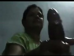 Indian Whore Giving A Handjob